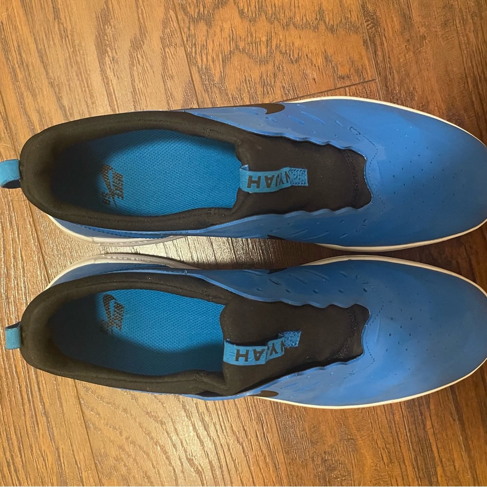 Nike Blue and Black Men's Hyper Huarache Sneakers - Picture 4 of 7